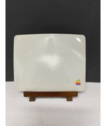 Vintage Apple Mouse Pad Rainbow Apple logo 81/2&quot; X 11&quot; Gray with black f... - $62.89