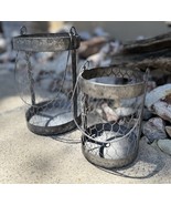 8&quot; &amp; 6” Hanging Wire Baskets Lantern/Candle Holder NWOT - $29.70