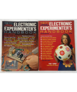 2 x 1970 1971 Electronic Experimenter&#39;s Handbook Project Plans Winter Ed... - $17.81