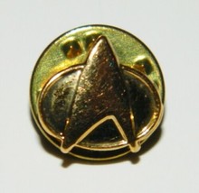 Star Trek: The Next Generation Micro Communicator Metal Enamel Gold Pin NEW - £4.69 GBP