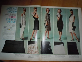 Special Offer From Modess Clutch Purse 2 Page Print Magazine Ad 1964 - $9.99