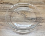 Vintage Pyrex Pie Baking Plate Dish 9&quot; / 23cm Clear Glass Round Smooth R... - $14.79