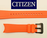 Genuine  Citizen Watch Band Strap  Orange 59-S52412 S078466 23mm  - £71.90 GBP
