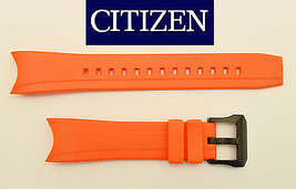 Genuine  Citizen Watch Band Strap  Orange 59-S52412 S078466 23mm  - £71.90 GBP