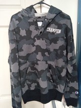 Champion  Men&#39;s Hoodie, Black And  Gray, Size Small  75 Box A Kb - £12.91 GBP