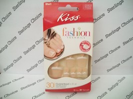 Kiss Fashion Toenails Short Length #00808 Bahamas - $7.86