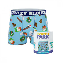 Crazy Boxers South Park Kyle and Toilet Boxer Briefs Blue - £17.28 GBP