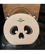 NWT Coach Canteen Crossbody Bag With Halloween Ghost Face Print CW470 ! - €271,31 EUR NWT Coach Canteen Crossbody Bag With Halloween Ghost Face Print CW470 ! - €271,31 EUR