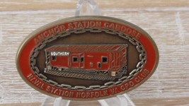 USN Naval Station Norfolk Anchor Station Caboose CPO Challenge Coin #C279 - $350.43 MXN