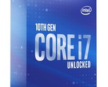 Intel Core i7-10700K Desktop Processor 8 Cores up to 5.1 GHz Unlocked LG... - £307.68 GBP