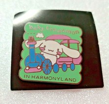 Cinnamoroll Baby Cinnamon Pin Badge In Harmonyland Sanrio Ver,3 Green - $17.82