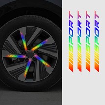 Car Wheel Hub Sport Reflective Stickers, Night Light, Multicolor, 16Pcs/... - $16.99