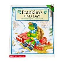 Franklin&#39;s Bad Day by Paulette Bourgeois &amp; Brenda Clark Scholastic Paper... - $121.91 MXN