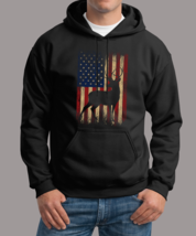 deer and flag Unisex Hoodie - $39.99+