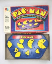 Vintage MB Pac Man Puzzles Game 1982 Milton Bradley Complete U208 - £13.58 GBP