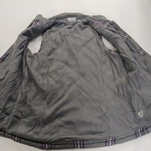 d & Co. Denim + Company RN#81890 Women's Gray Plaid Full Zip Vest Size Small  image 10