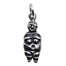 Venus Charm 925 Sterling Silver Tiny Venus Of Willendorf Fertility 925 Jewellery - £12.72 GBP