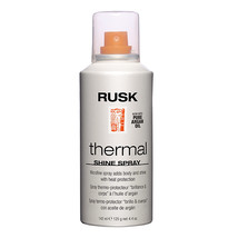 Rusk Designer Collection Thermal Shine Spray with Argan Oil, 4.4 Oz.