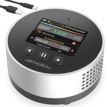 Airthereal Portable Radon Detector for Home – 504-Day Data Storage for L... - $81.18