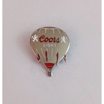 Vintage Coors Light Hot Air Balloon Lapel Hat Pin Rare - £11.83 GBP