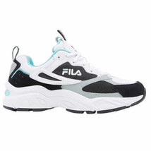 Fila Womens Envizion Running Walking Casual Shoes Size:9M Color:White/Black Mint - £44.34 GBP