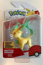NEW Jazwares PKW3005 Pokemon LEAFEON Articulated Battle Action Figure - £15.78 GBP