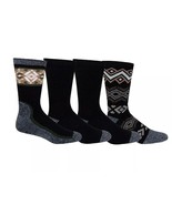 New Columbia Men&#39;s Lifestyle Nordic Fairisle Thermal 4-Pack Crew Socks B... - $33.83 CAD