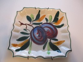 Italian Made In Italy Tray Plate Wall Hanging 7 X 7 Inches Collectible #2 - £20.89 GBP