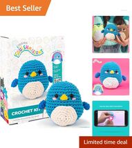 Exclusive Bebe the Bluebird Crochet Kit: Yarn &amp; Hook Included - Great Gi... - $37.57