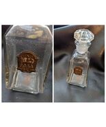 Antique Agra Parfum Bouteille Verre Transparent Bouchon 8 OZ 6.5 Inch De... - $937.40 MXN