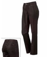 Jennifer Lopez JLo Black Coffee Coated Skinny Pants Jeans Size 2 - £31.86 GBP
