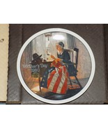 Norman Rockwell 1980 Mother&#39;s Day Plate A Mothers Pride Limited Edition ... - £39.26 GBP