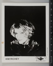 Kim Richey Autographe Signé 8x10 B&amp;w Promo Promotionnel Photo Tob - $63.34