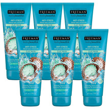 Pack of 6 New Freeman Dead Sea Minerals Facial Anti-stress Mask 6 Oz - $713.46 MXN