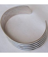 Strips silver bangle - $1,144.47 MXN