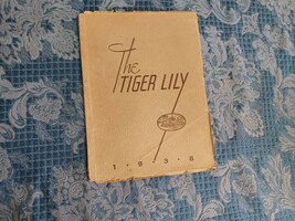 Port Allegany PA Port Allegany High School Yearbook Tiger Lily 1938 - $24.74