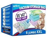 Xxl Jumbo 47&#39;&#39;X35&#39;&#39; Vacuum Storage Space Saver Bags Extra Large For Blan... - $52.24