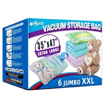 Xxl Jumbo 47&#39;&#39;X35&#39;&#39; Vacuum Storage Space Saver Bags Extra Large For Blanket, Bed - £43.95 GBP