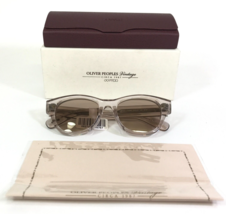 Oliver Peoples Sunglasses OV5490SU 14675D Clear Rose Pink Frames Gold Lenses - £162.83 GBP