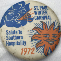 St. Paul Winter Carnival 1972 Salute To Southern Hospitality Minnesota S... - $14.93