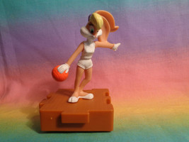 Vintage 1996 McDonald&#39;s Space Jam Warner Brothers Lola Bunny Plastic Figure - £1.50 GBP