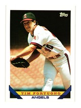 1993 Topps #320 Tim Fortugno California Angels - £1.35 GBP