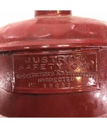 Vintage Justrite Safety Gas Can No. 59032 One Gallon Brutalist Shop Stor... - £39.76 GBP