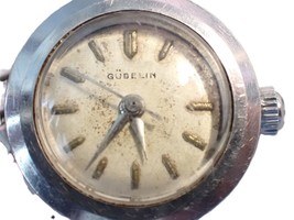 Vintage GUEBELIN MATIC BREVETE 4004798 Swiss Made Women&#39;s Wristwatch - $490.05