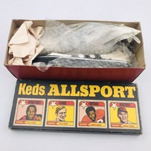 Vtg 1971 Keds AllSport Box w/ Cards &amp; Sneakers Johnny Bench Stan Smith B... - $420.39