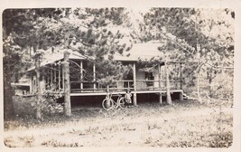 Young Next Girl for Large Bicycle-Cabin in the Wood ~1910s Postal Photo-
show... - £10.17 GBP