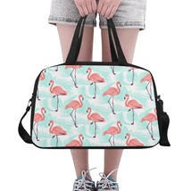 Flamingo Pastel Tote and Cross Body Travel Bag - $49.00