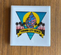 Panama City Beach Palm Trees And Seashell Magnet - £7.72 GBP