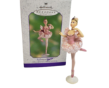 2000 HALLMARK MATTEL PINK BALLERINA BARBIE DOLL KEEPSAKE CHRISTMAS ORNAMENT - £21.67 GBP