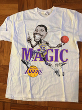 1980s Los Angeles Lakers Magic Johnson T shirt - £10.19 GBP+